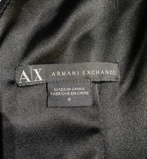 etiqueta original armani